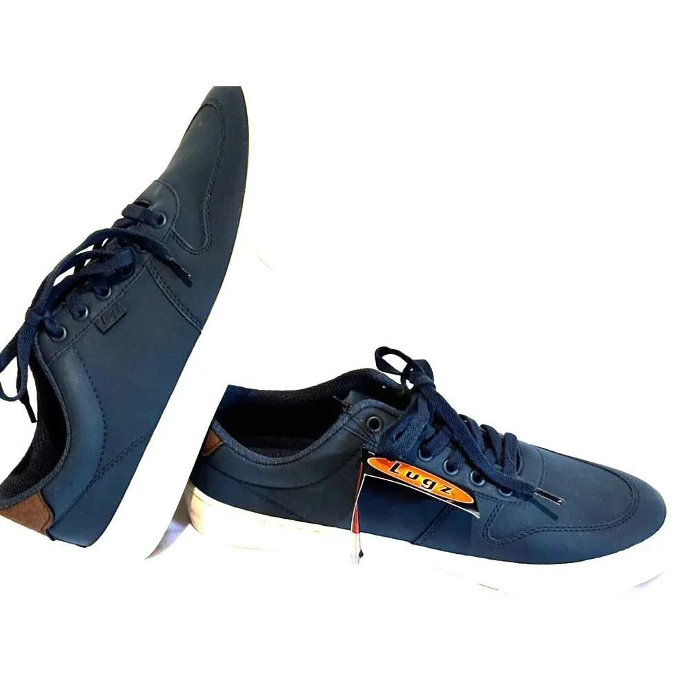 Lugz New Men’s‎ 7.5 Navy Blue Lifestyle Sneakers Shoes Capsule Classic preppy